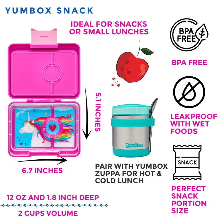 Yumbox Snack Size Malibu Purple