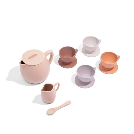 Silicone Tea Set in Petal