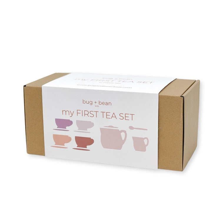 Silicone Tea Set in Petal