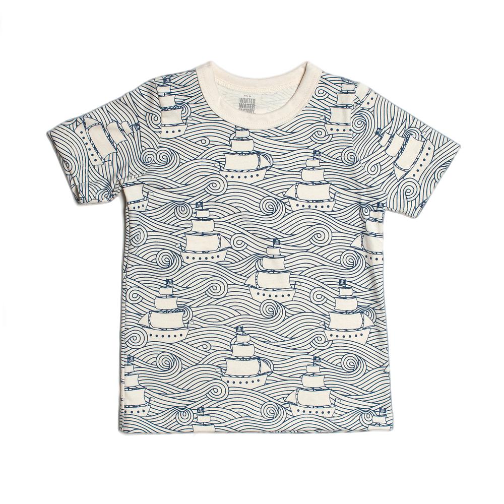 High Seas Print Short Sleeve Tee