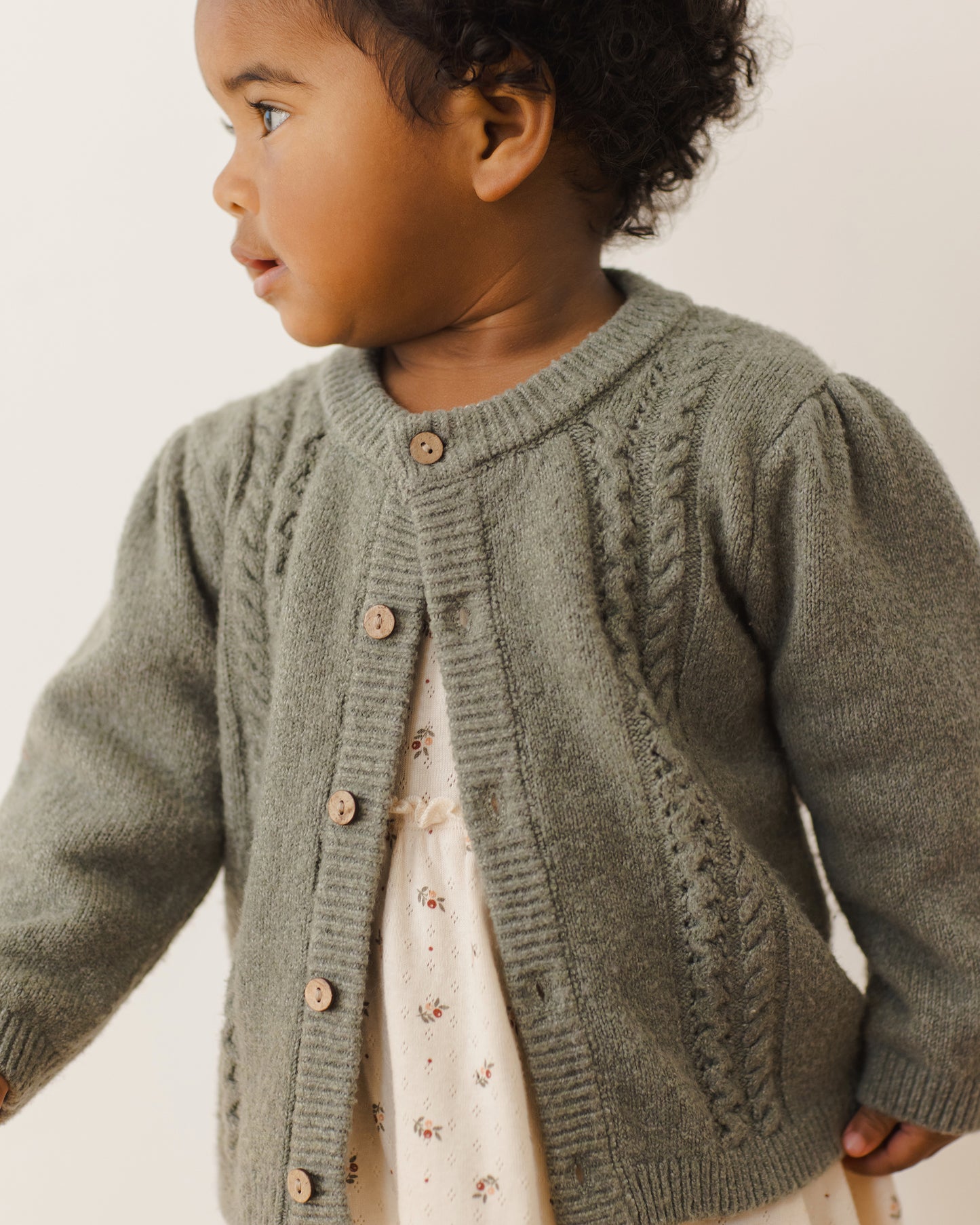 Holly Cardigan Forest