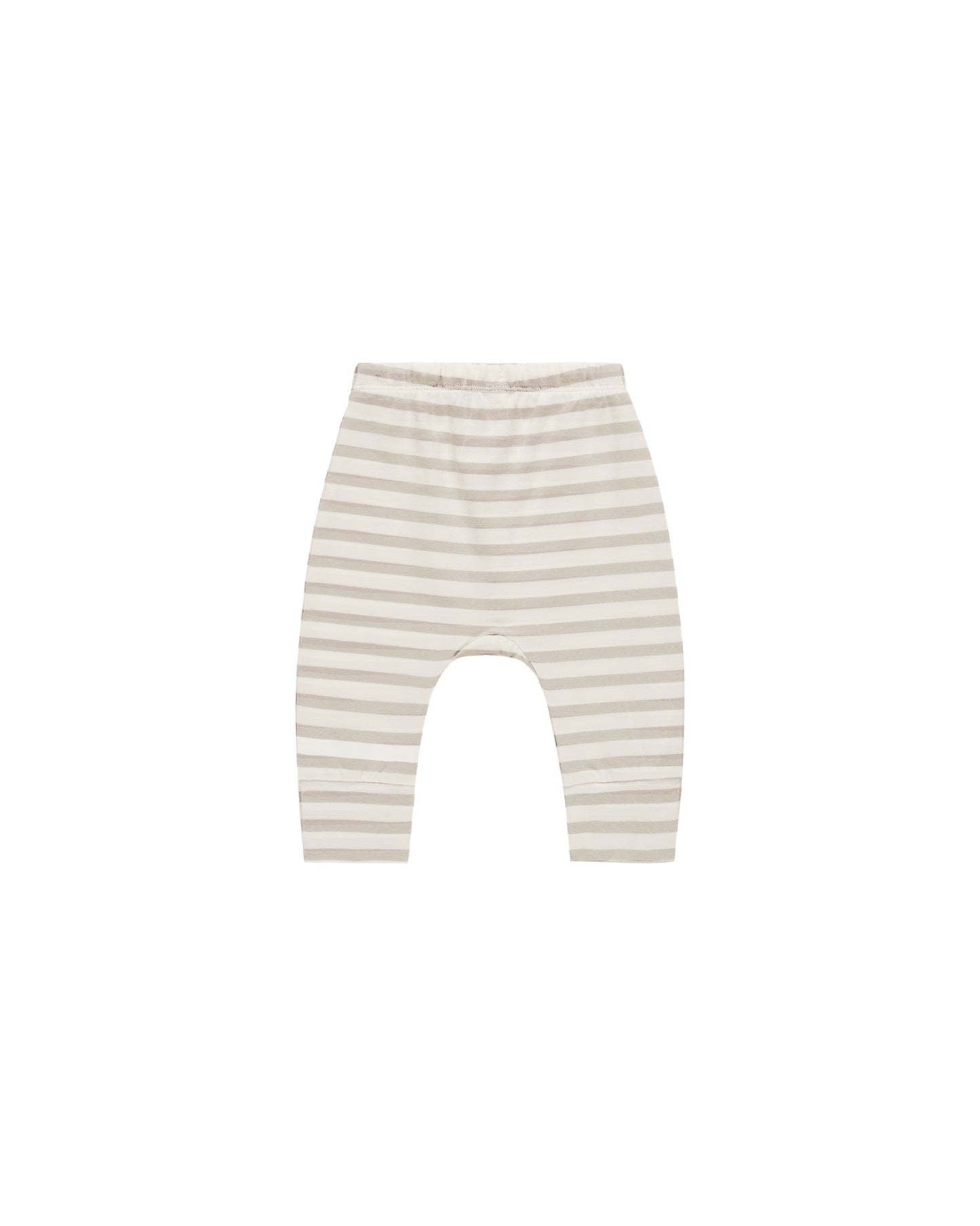 Grey Stripe Pocket Tee & Drawstring Pant Set