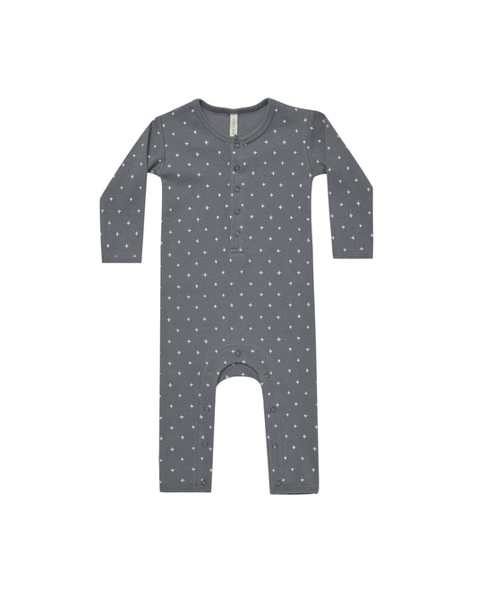 Criss Cross Ribbed Baby Jumpsuit