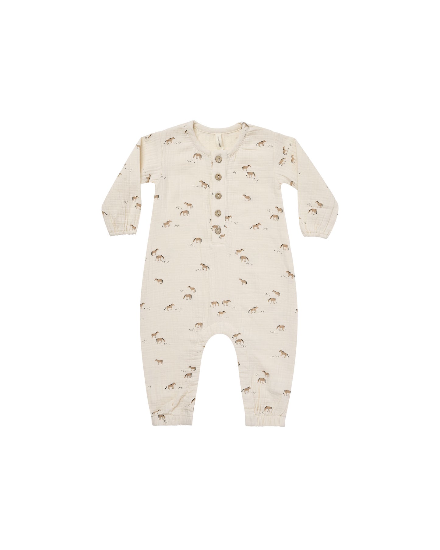 Woven Jumpsuit Horses