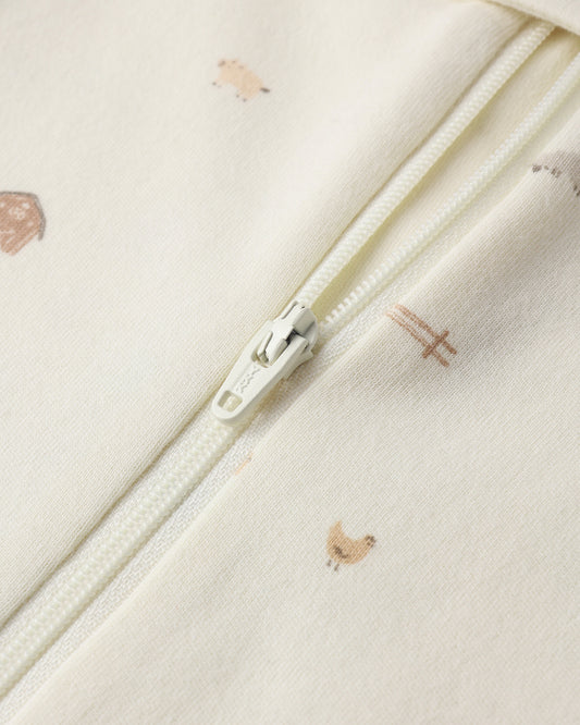 Zip Long Sleeve Sleeper Farm