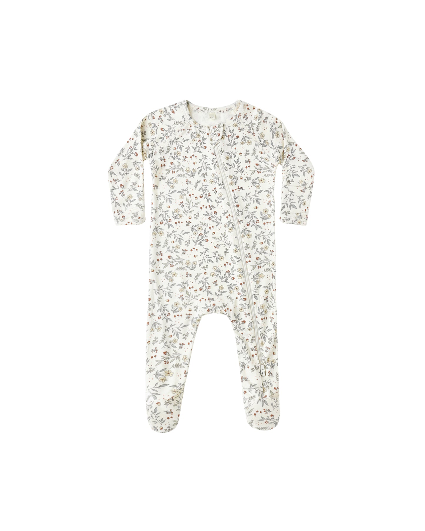 Woodland Bamboo Zip Footie