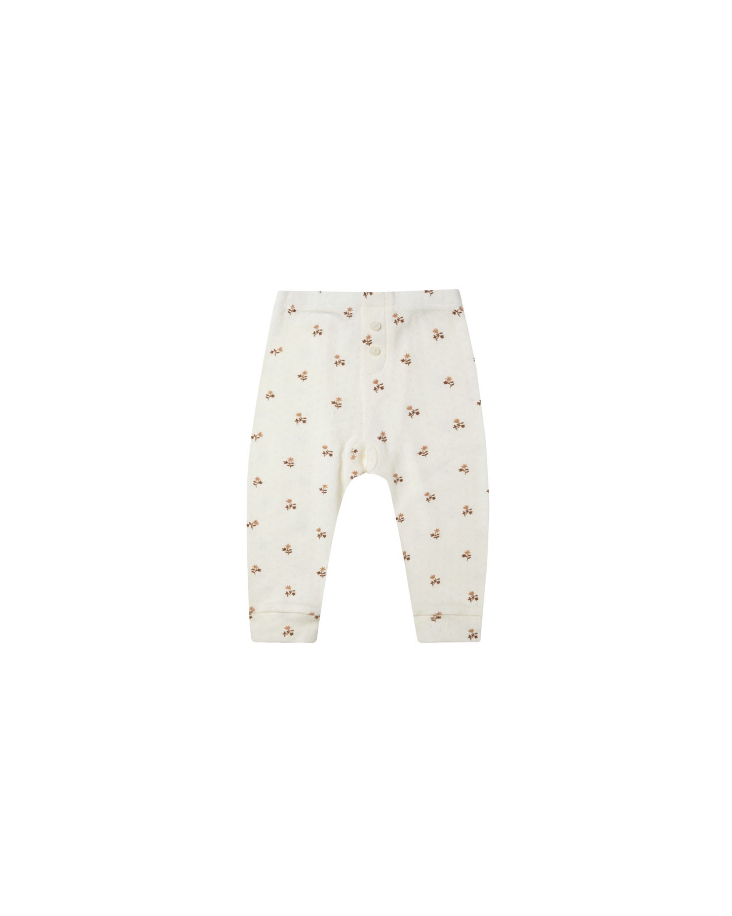 Pointelle Long Sleeve Tee Set