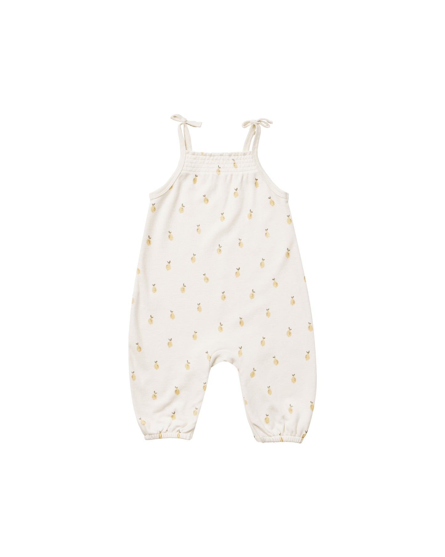 Lemons Smocked Jumpsuit