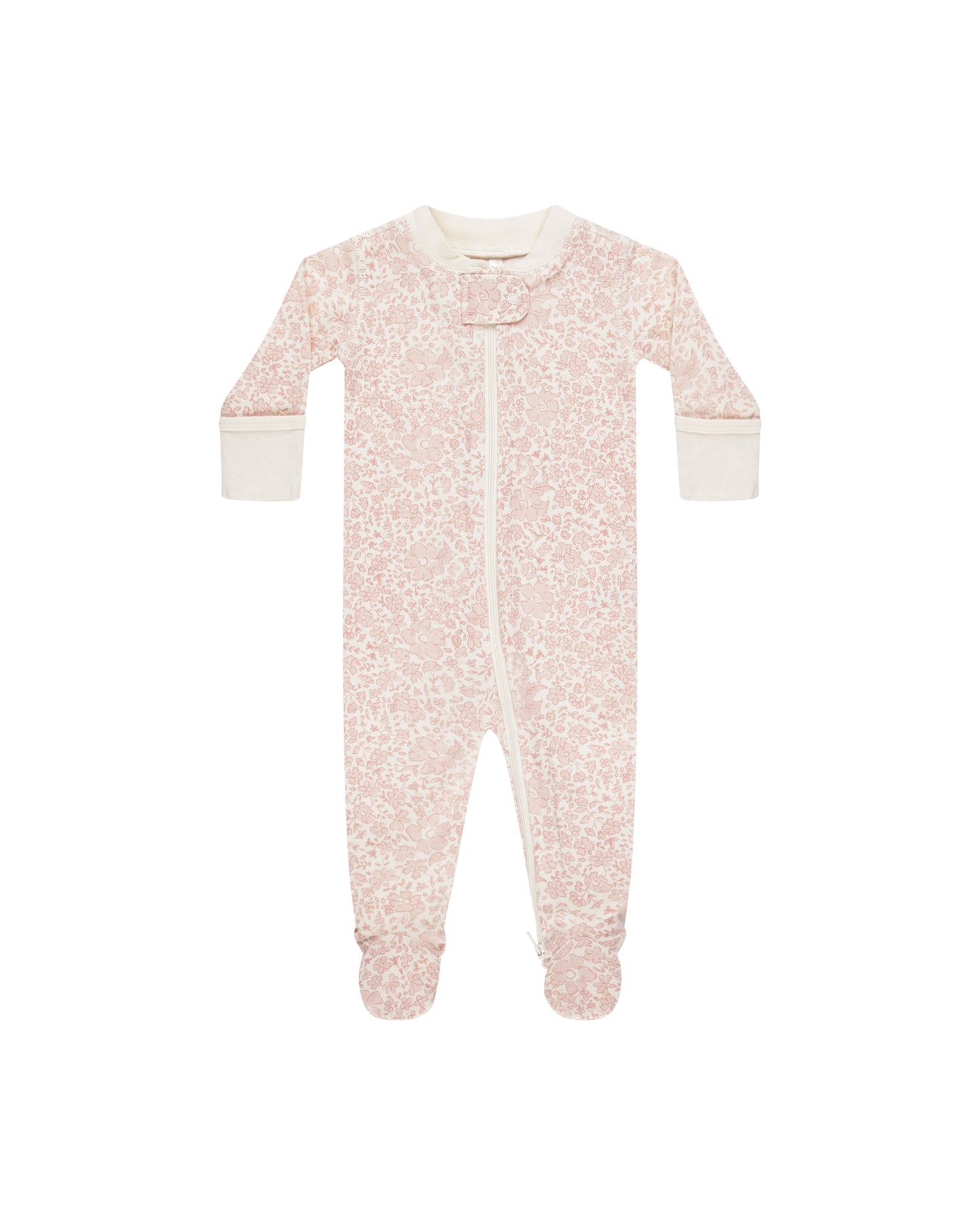 Pink Blossom Zip Long Sleeve Sleeper