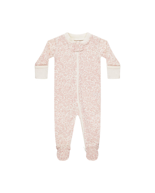 Pink Blossom Zip Long Sleeve Sleeper