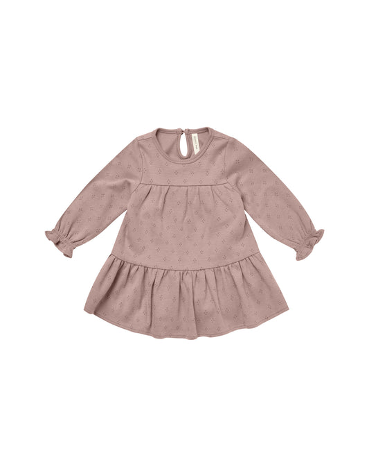 Dotty Tiered Jersey Dress