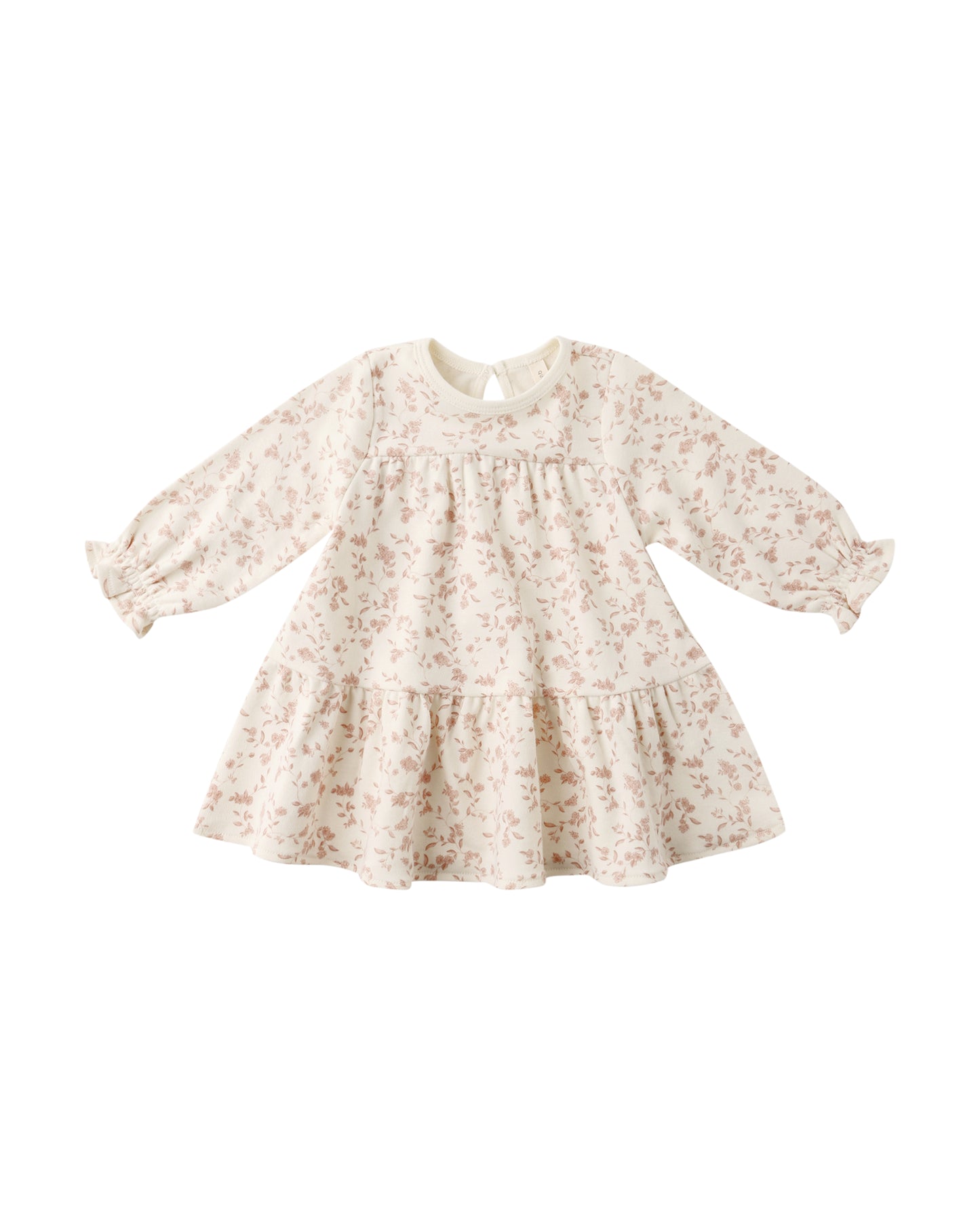 French Garden Tiered Jersey Dress