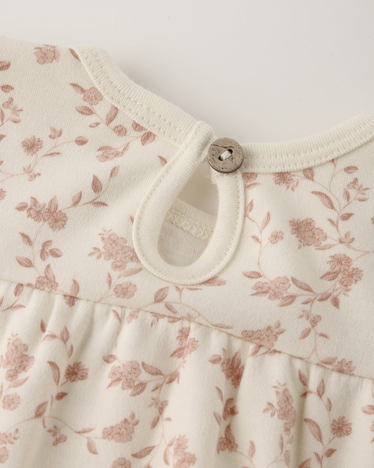 French Garden Tiered Jersey Dress