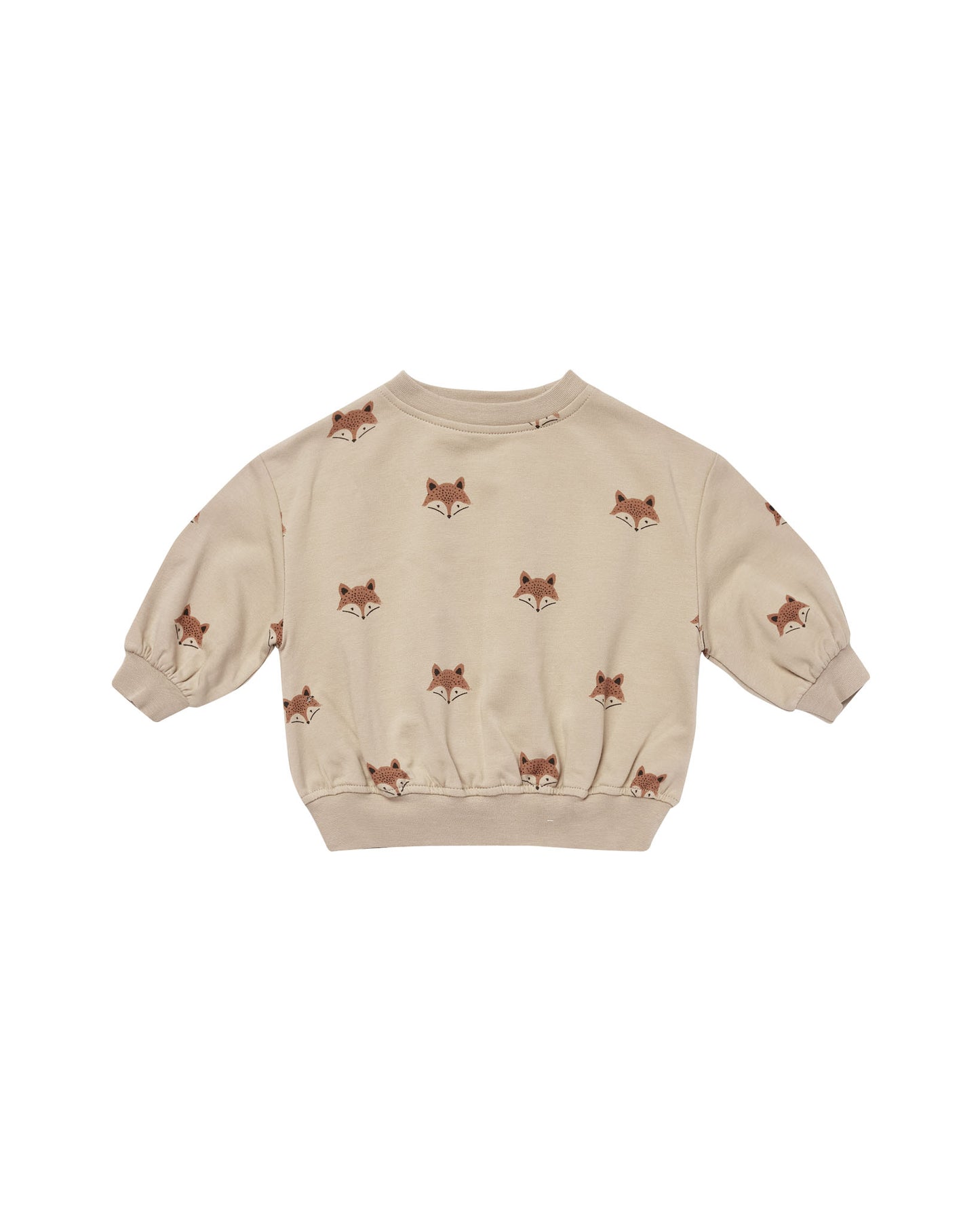Foxes Relaxed Fleece Sweatshirt