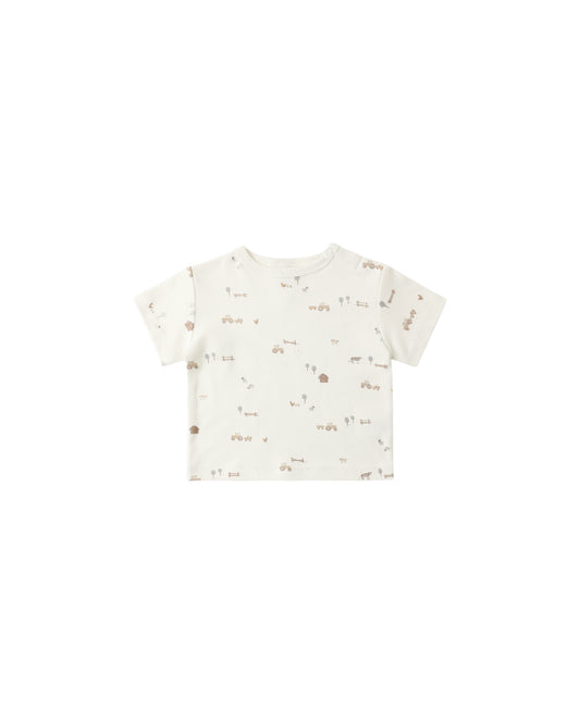 Boxy Tee + Play Short Set Farm