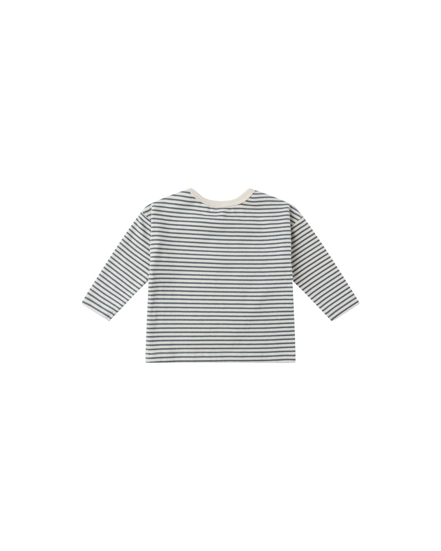 Ocean Micro Stripe Long Sleeve Tee & Drawstring Pant Set