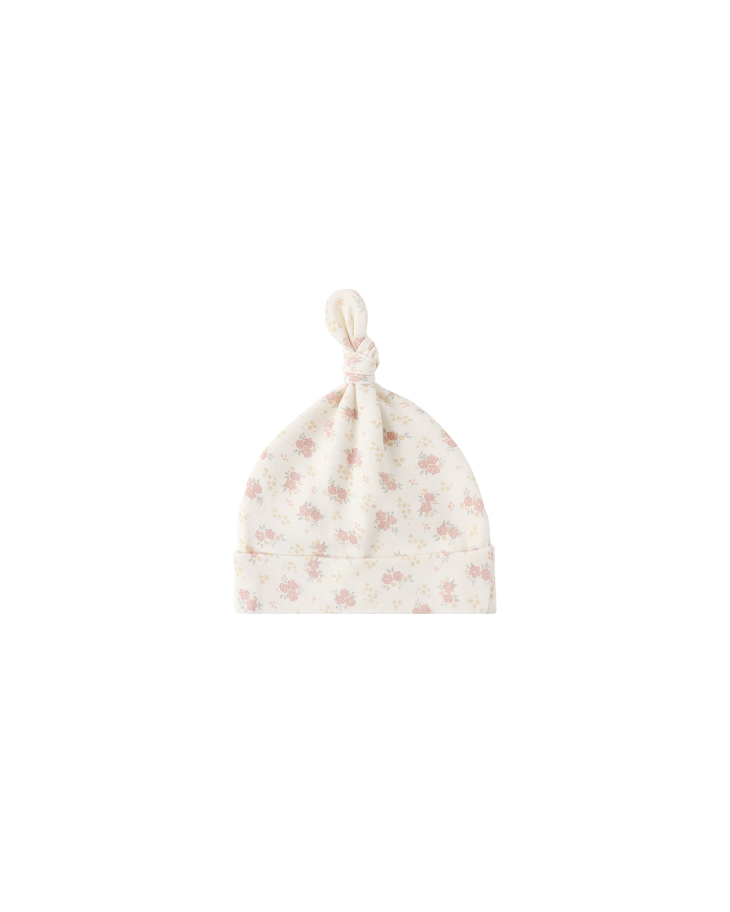 Flower Field Knotted Baby Hat