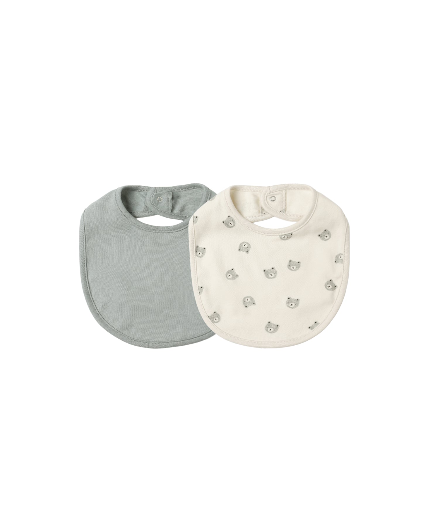 Jersey Snap Bib 2 Pack (design choice)