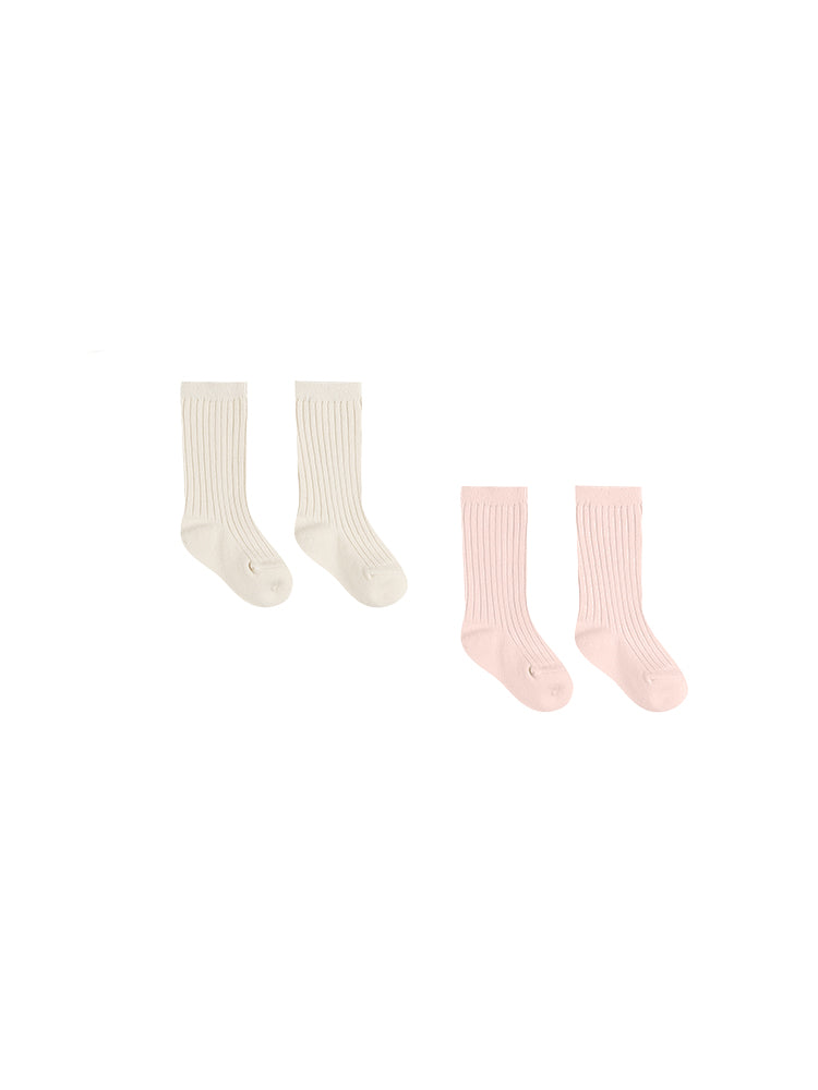 Sock Set Ivory & Bubblegum