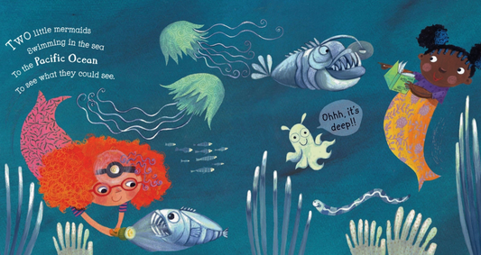 Five Little Mermaids Hard Cover Book