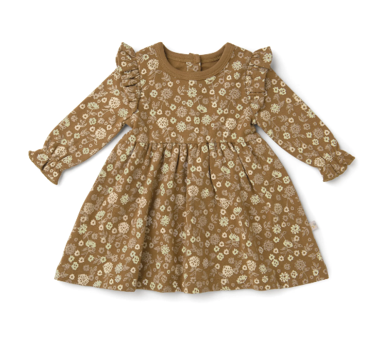 Wildflower Organic Ruffle Dress