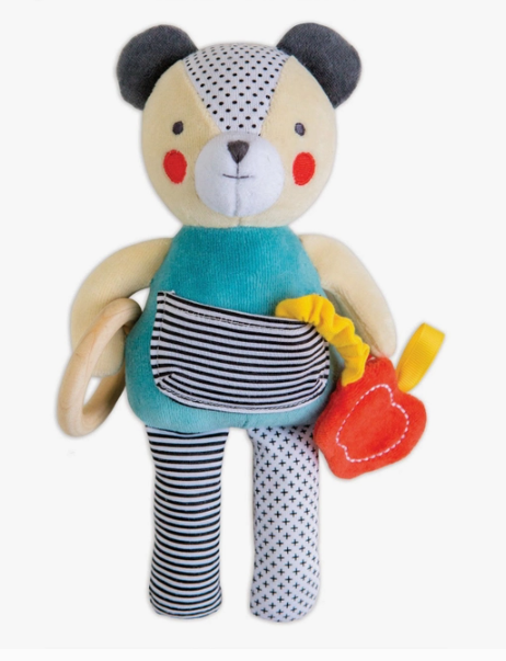 Organic Busy Bear Activity Doll