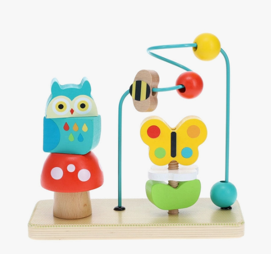 Busy Garden Wooden Activity Trio