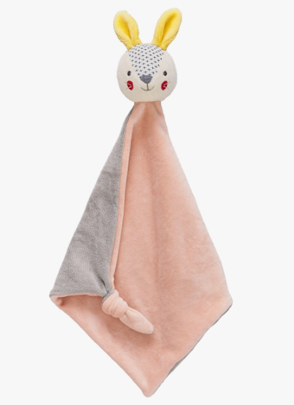 Organic Cotton Blankie Bunny