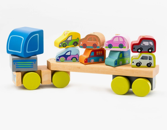 Wooden Truck Trailer & Car Stacker