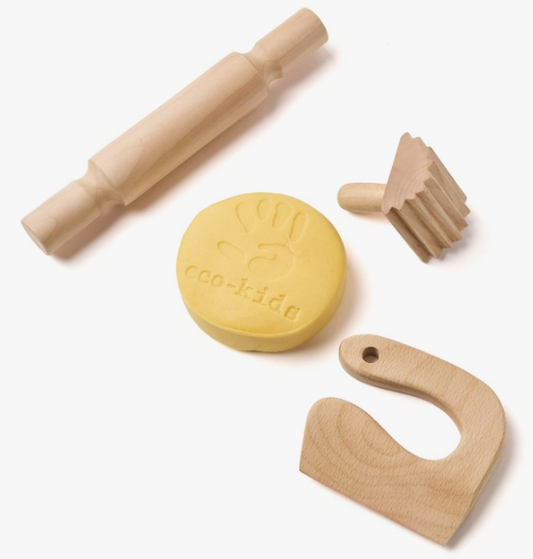 Wooden Play Tools for Play Dough