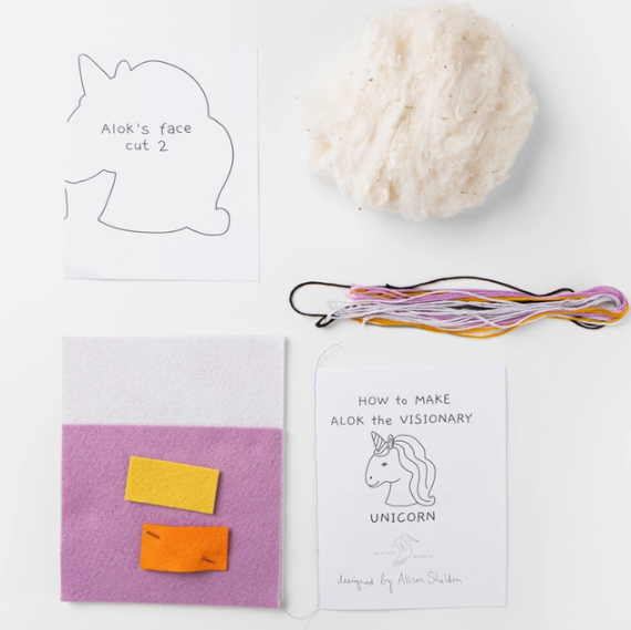 Alok the Visionary Unicorn Stitch Kit