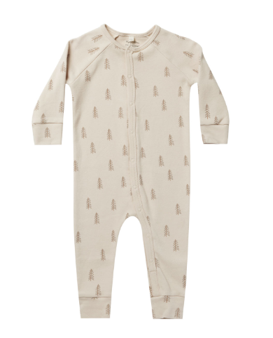 Trees Organic Long John Pajamas