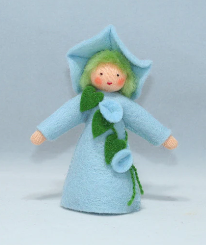 Eco Flower Fairy Morning Glory Fairy 3.5"