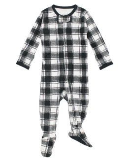 Winter's Night 2-way Printed Zip Footie