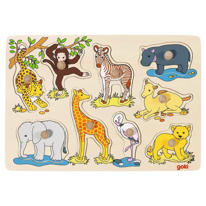Safari Lift-Out Puzzle