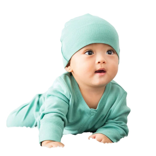 Harbor Snap Gown & Knot Hat Set