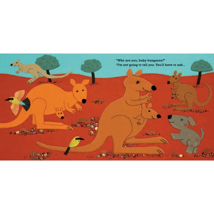 Who are you, Baby Kangaroo? Baby-Proof Book
