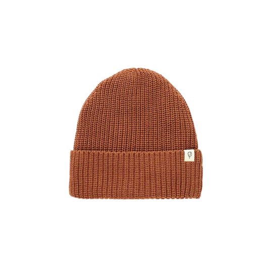 Rust Organic Cotton Beanie