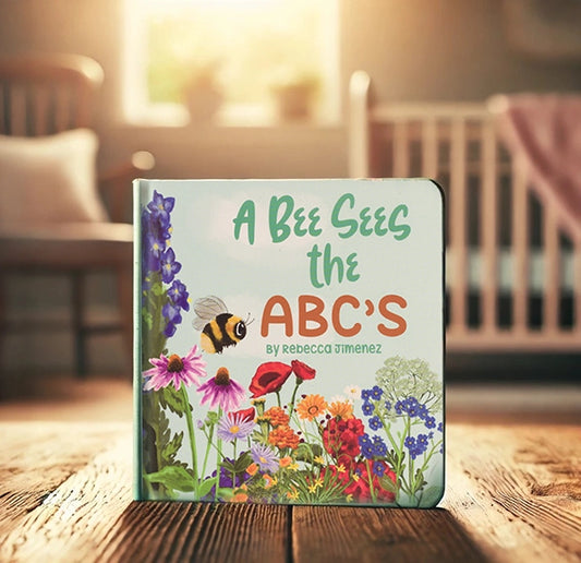 A Bee Sees the ABC's Baby Board Book