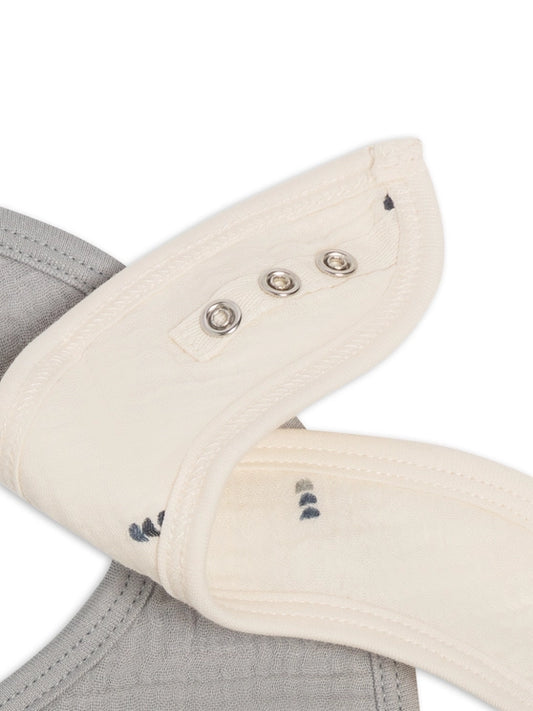 Muslin Bibs 2 Pack in Bent + Mist