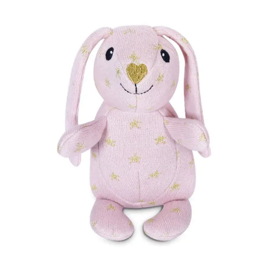 Knitted Pattern Plush Bunny