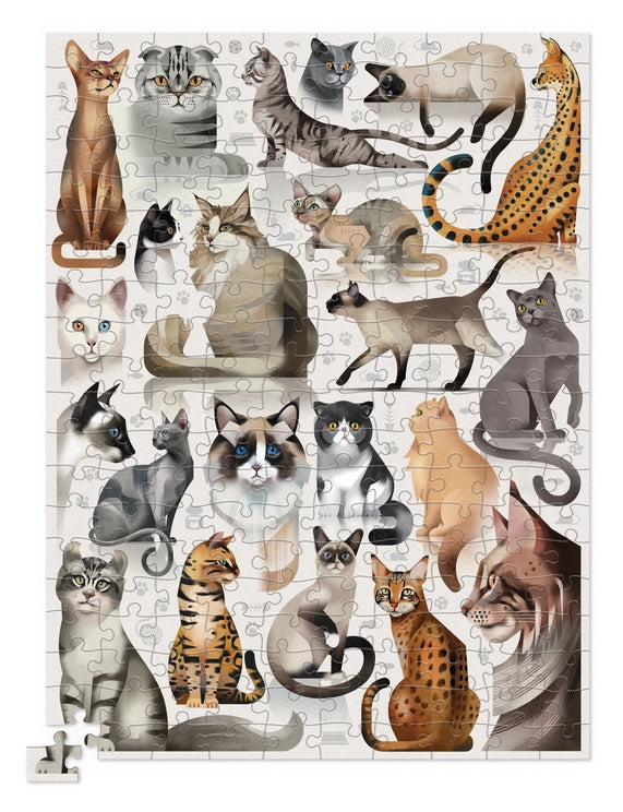 Popular Cat Breeds Puzzle