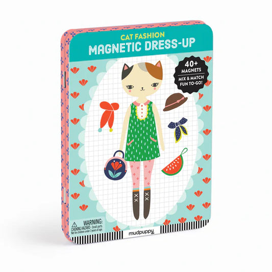 Cat Fashion Magnetic Dress-Up