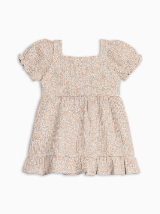 Celine Muslin Square Neck Dress in Belmont Floral