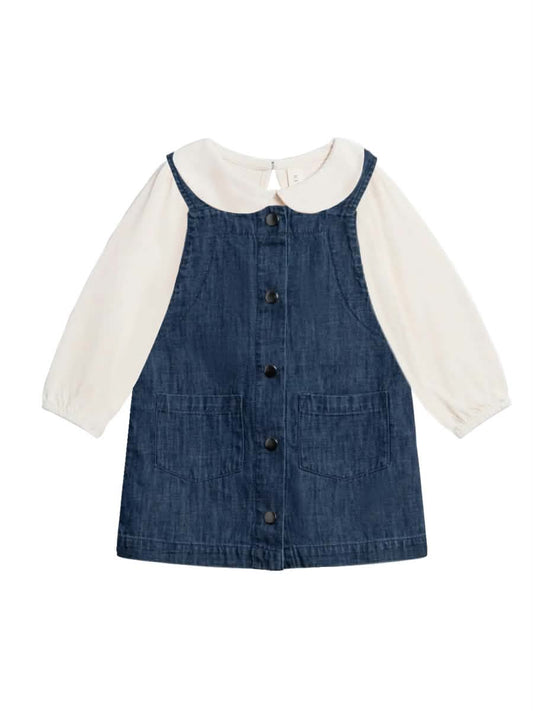 Peter Pan Chambray Jumper Set