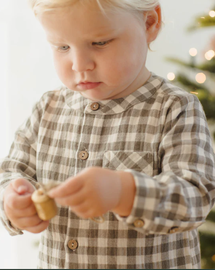 Forest Check Milo Shirt and Luca Pant Set