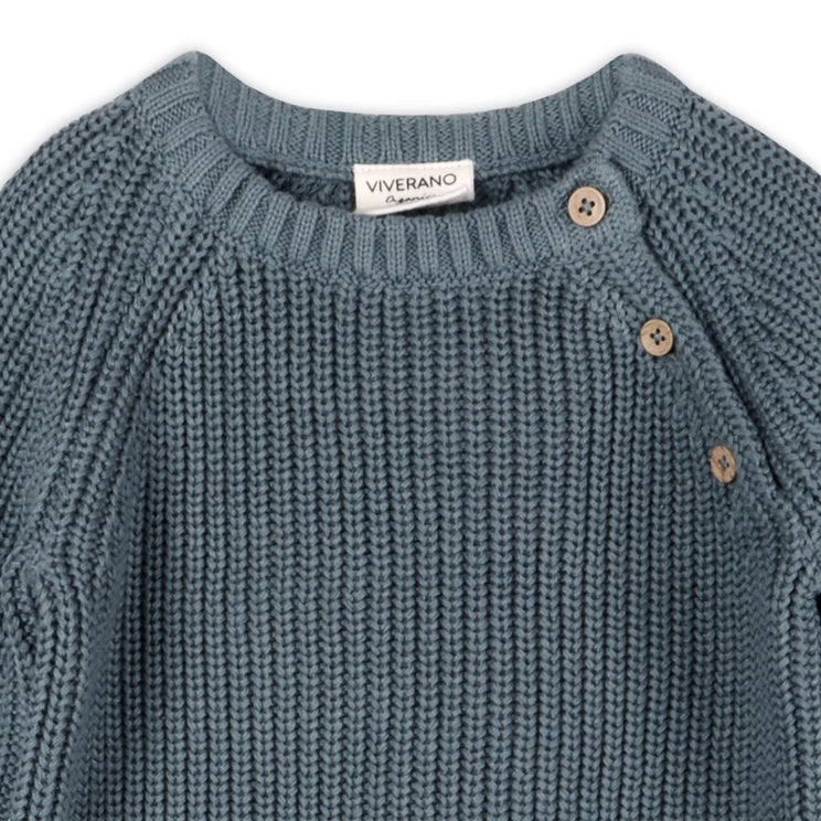 Chunky Knit Baby Pullover Sweater