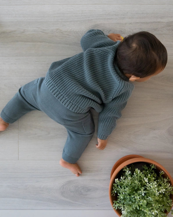 Chunky Knit Baby Pullover Sweater