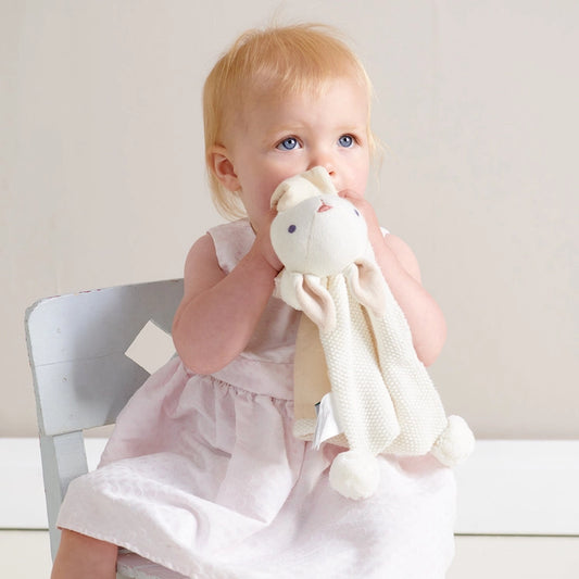 Cream Bunny Blankie
