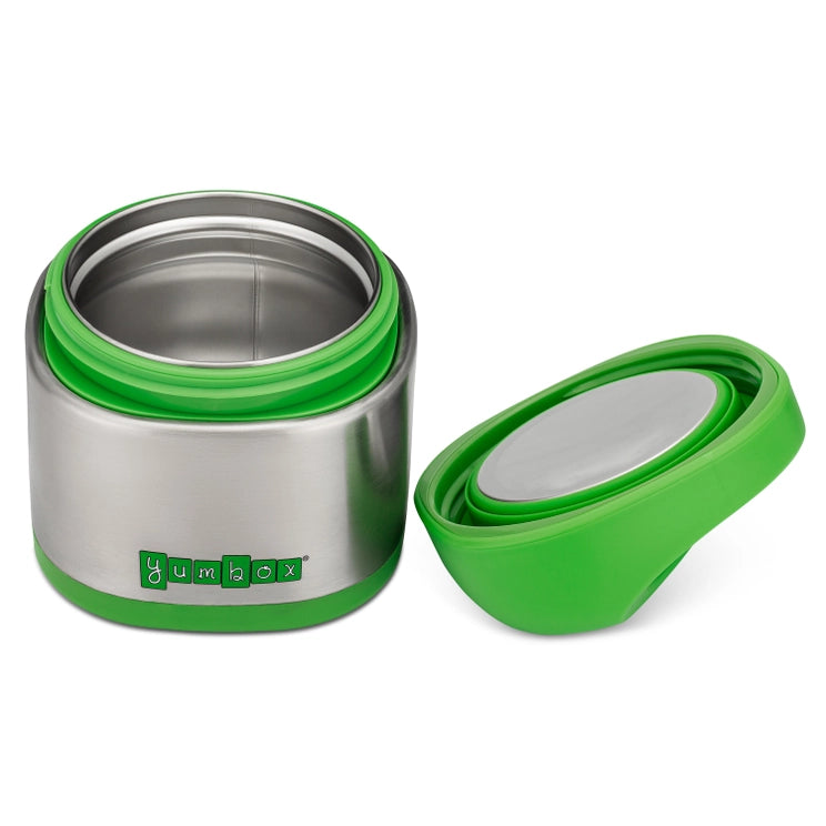 Yumbox Cubi Thermal Food Jar Apple Green 10oz
